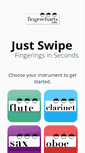 Mobile Screenshot of fingercharts.com